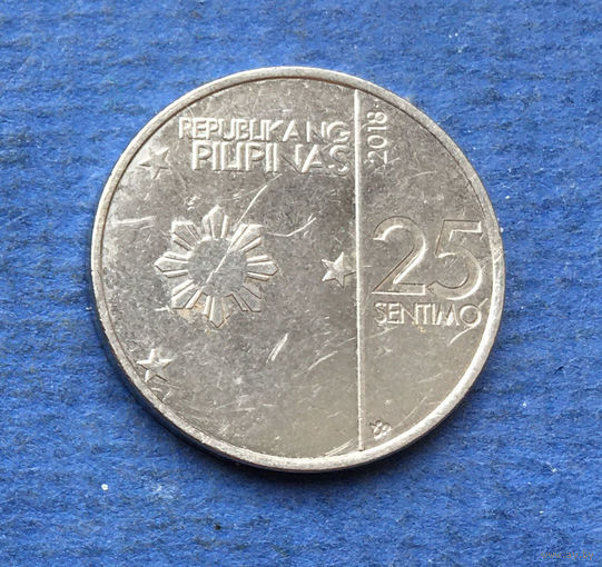 Филиппины 25 сентимо 2018