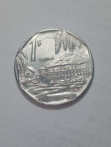 Куба 1 песо 2007 года .