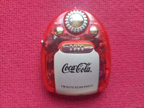 Радиоприемник Coca-cola. Рабочий.