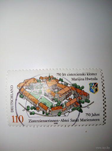 Германия 1998г. 750-летие монастыря Святой Мариенштерн 110