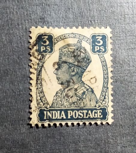 Марка Индия 1941- 1943 Король
