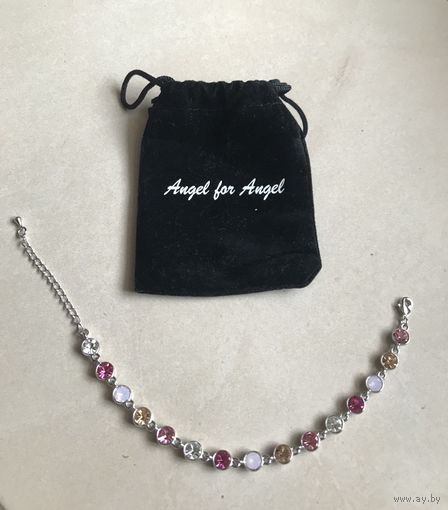 Браслет Angel for Angel с кристаллами НОВЫЙ