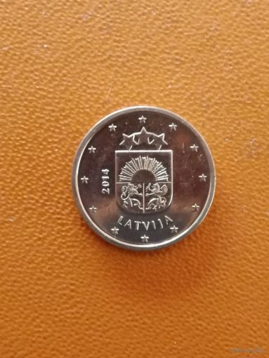 Латвия 1 евроцент, 2014 год, KM# 150