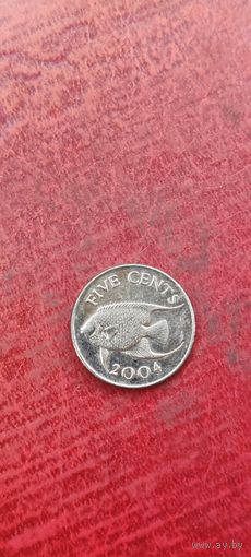 Бермуды 5 цент 2004