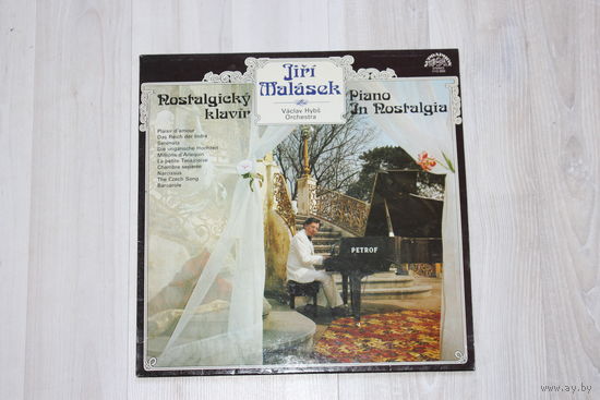 Виниловая пластинка "Jiri Malasek", piano in nostalgia.