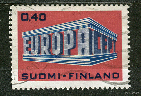 EUROPA CEPT. Финляндия. 1969. Полная серия 1 марка