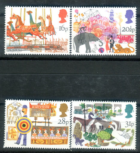 Великобритания - 1983г. - 850 лет ярмарке в Смитфилде - 4 марки - полная серия, MNH [Mi 966-969]. #3-GB-Z-1-15