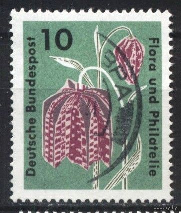 ГЕРМАНИЯ, ФРГ - 1963 [Mi. 392]  Гашеная (DE04)