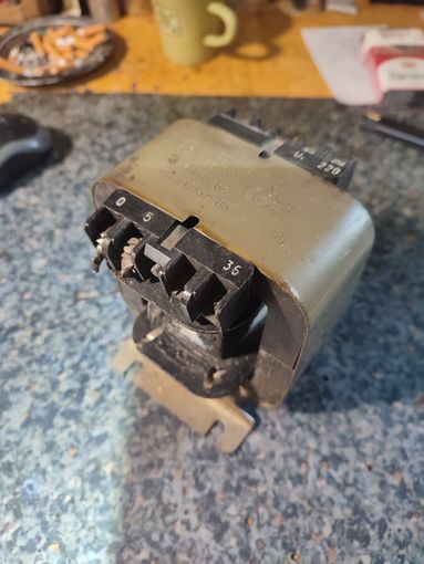 Железо и каркас катушки трансформатора ОСМ-1 0,25 кВа