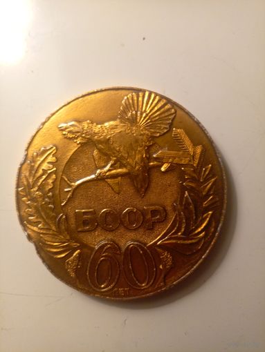 Медаль БООР 60