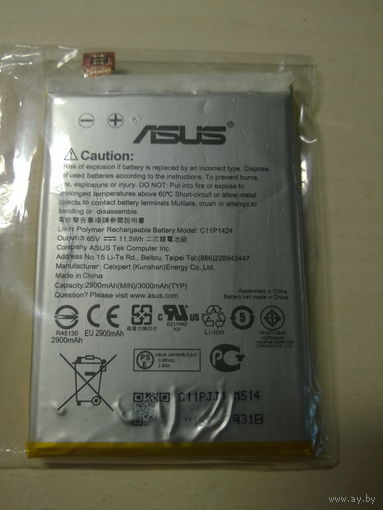 Батарея мобильного телефона ASUS ZenFone2  C11P1424 (б/у)