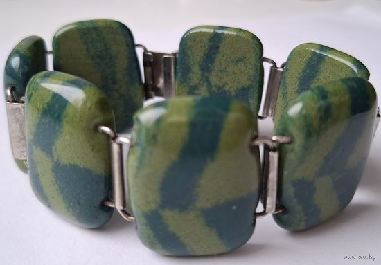 Крупный браслет. Фарфор. 70-е годы