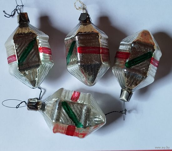 Елочная игрушка ссср фонарики