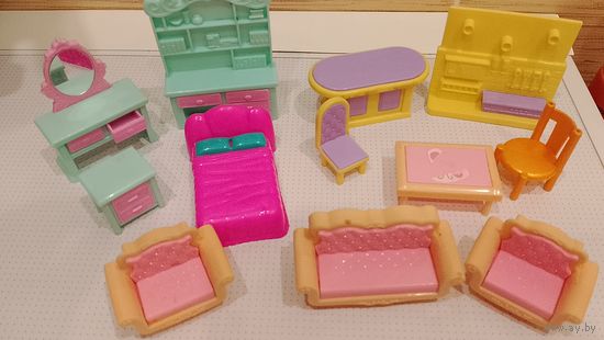 Мебель для куклы маленькая, кукольная мебель, мебель для маленьких кукол