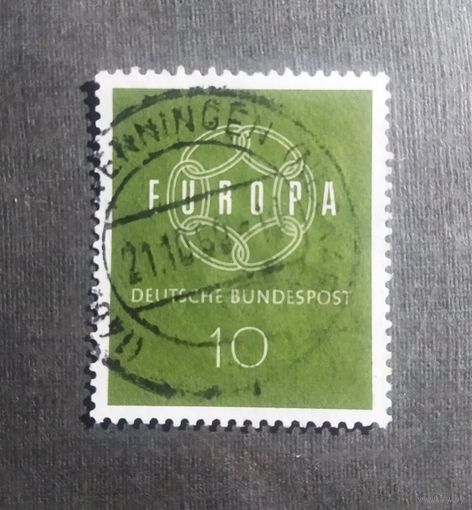 Марка Германия 1959 год