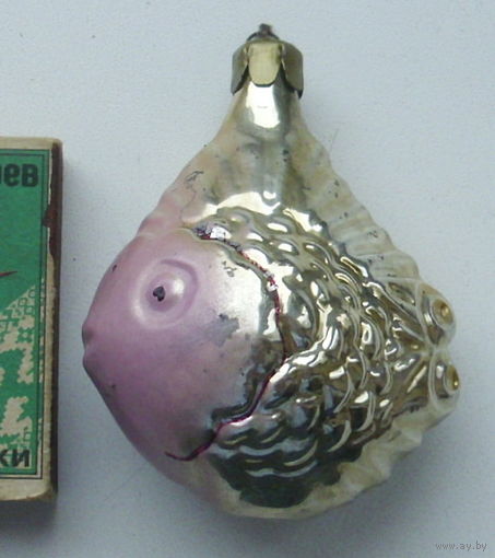Ёлочная игрушка. Рыбка.