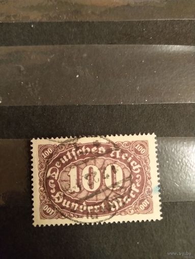 1922 Германия Рейх полное гашение (5-5)