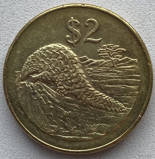 Зимбабве 2 доллара 2001 г.