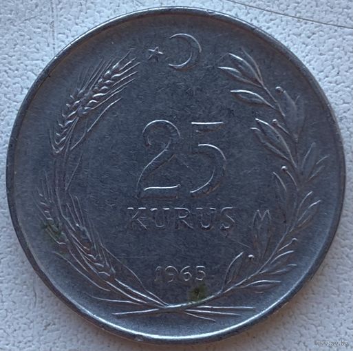 Турция 25 курушей 1965 г. Цена за 1 шт.