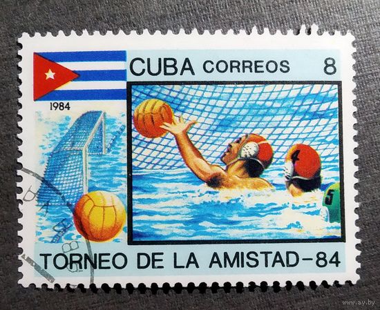 Марка Куба 1984 год Спорт