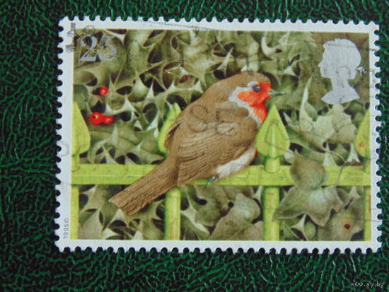 Англия 1995 г.  Птицы.