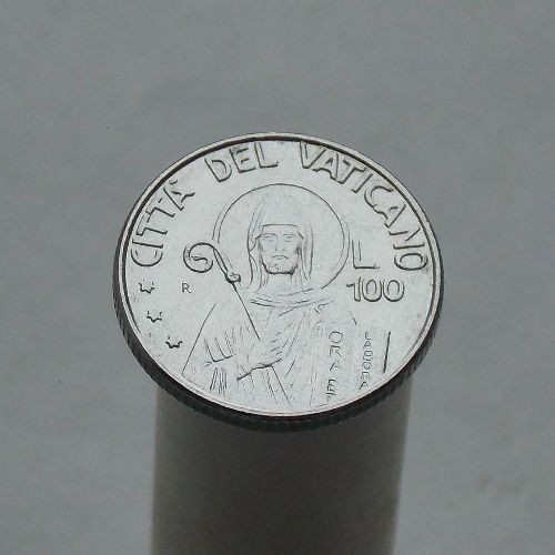 Ватикан 100 Лир 1990