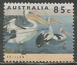 Австралия. Пеликан. 1994г. Mi#1395.