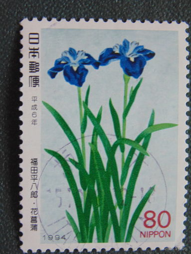 Япония 1994 г. Цветы.