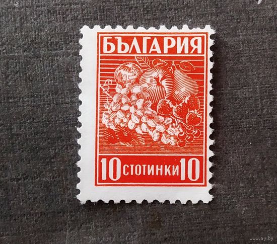 Марка Болгария 1940 год Стандартный выпуск