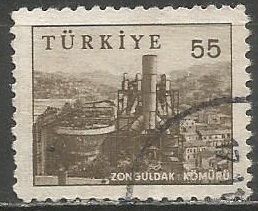 Турция. Коксохимический завод. 1960г. Mi#1787.
