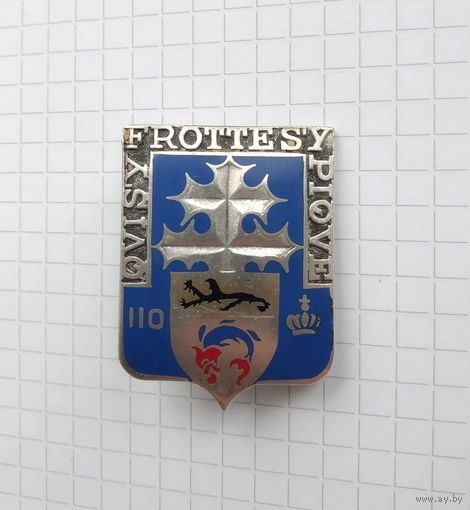 Франция. Полковой знак. 110-й пехотный полк