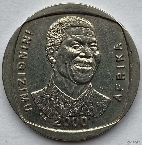 ЮАР 5 рандов 2000 г. Нельсон Мандела