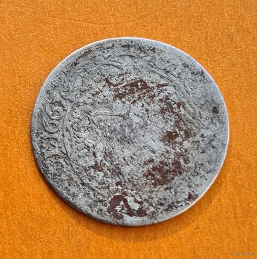 6 грош 1667 год