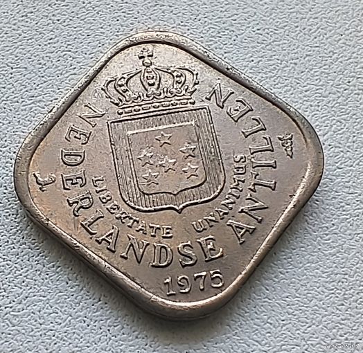 Антильские острова 5 центов, 1975  5-6-39