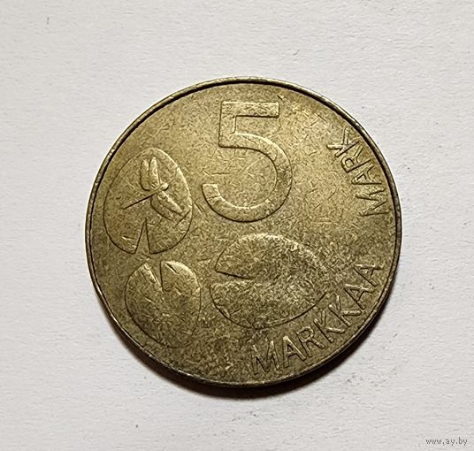 Финляндия 5 марок, 1993