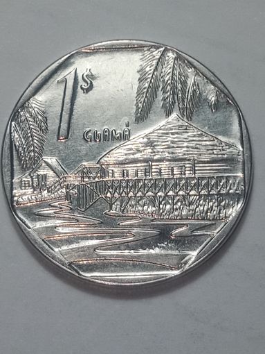 Куба 1 песо 2012 года .