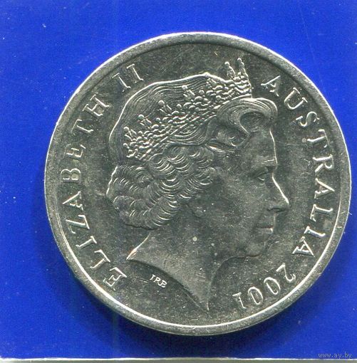 Австралия 10 центов 2001