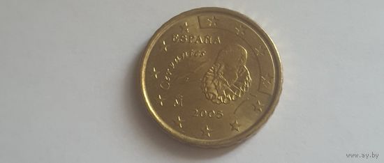 Испания 2005 10 евроцентов
