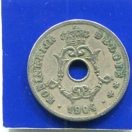 Бельгия 10 сантимов 1904 BELGIE