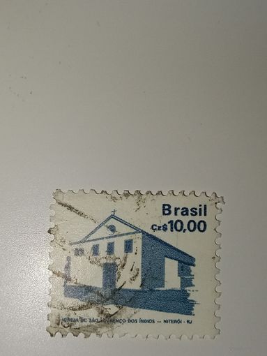 Бразилия. 1987 Стандарт, архитектура 10,00