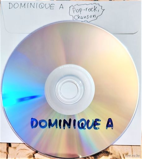 DVD MP3 дискография - DOMINIQUE A (Pop-rock, chanson) - 1 DVD