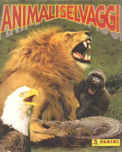 Наклейки для альбома Дикие животные 1995