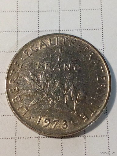 1 франк Франция 1973 год