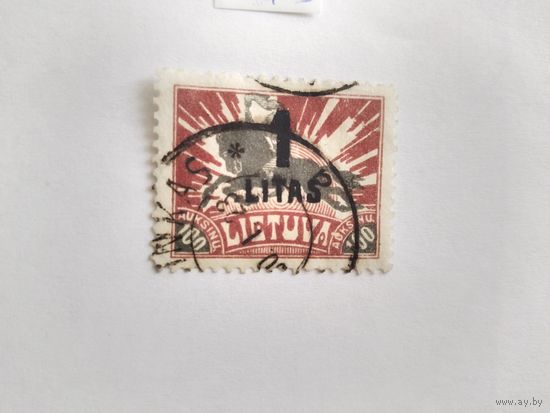 Литва 1922 н/печ
