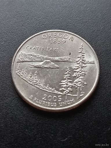 США  25 центов 2005 г. P  - Западная Вирджиния