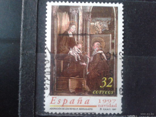 Испания 1997 Рождество, живопись
