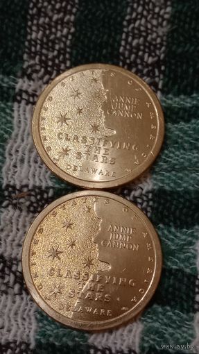США 1 доллар 2019  Р  инновации Классификация звезд