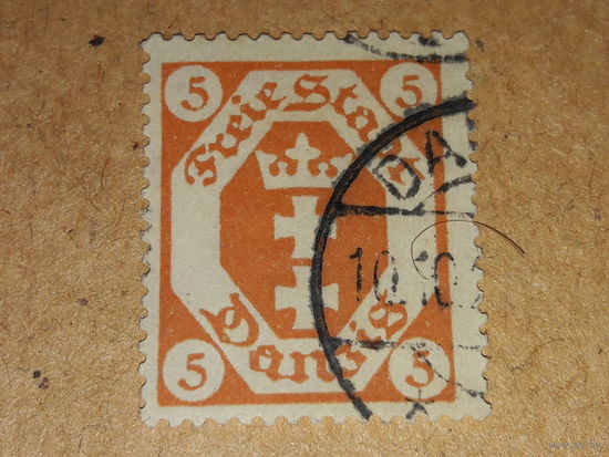 Германия Данциг 1921, 1922, 1923 Стандарты Герб