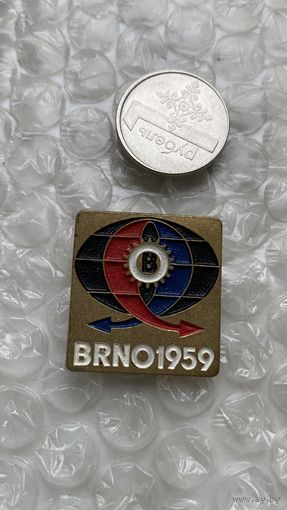 Значок Выставка BRNO 1959