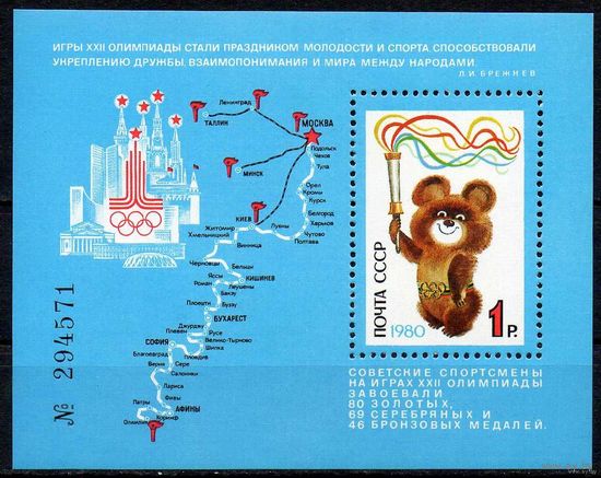 Олимпиада-80. 1980. Самостоятельный блок. Чистый